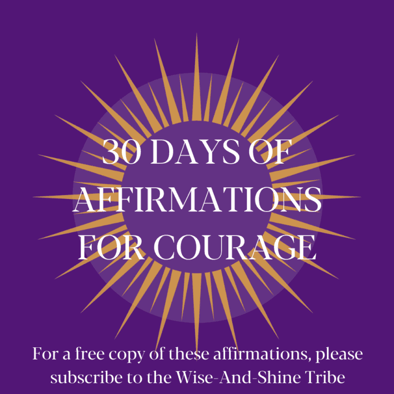 Affirmations for Courage