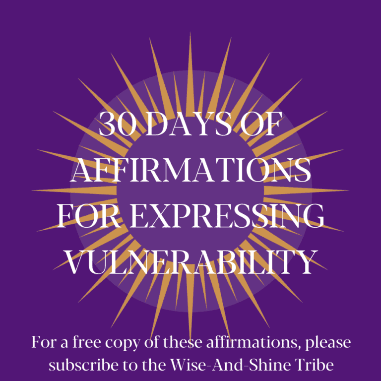 Affirmations for Expressing Vulnerability